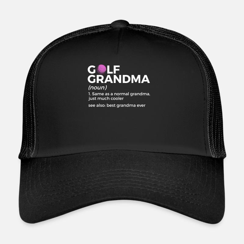 Golf Player Saying Gift Idea Trucker Cap