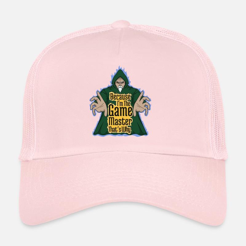 Je suis le maître du jeu de société Nerd Casquette trucker 