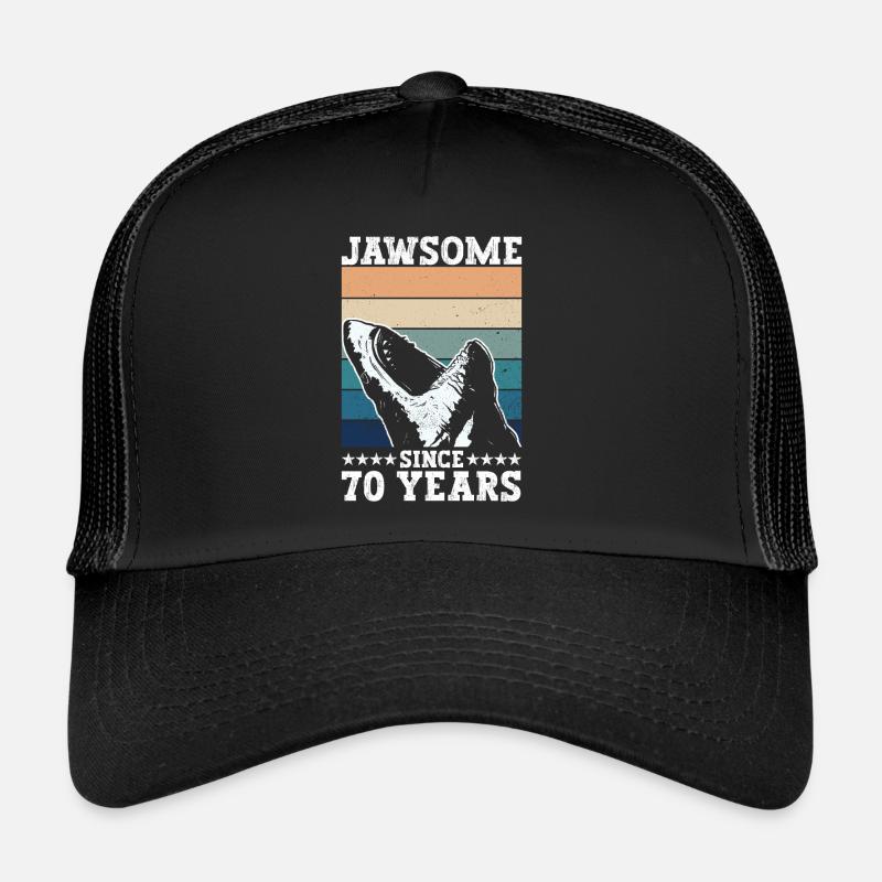 Biting for 70 years - Megalodon shark 70. Trucker Cap