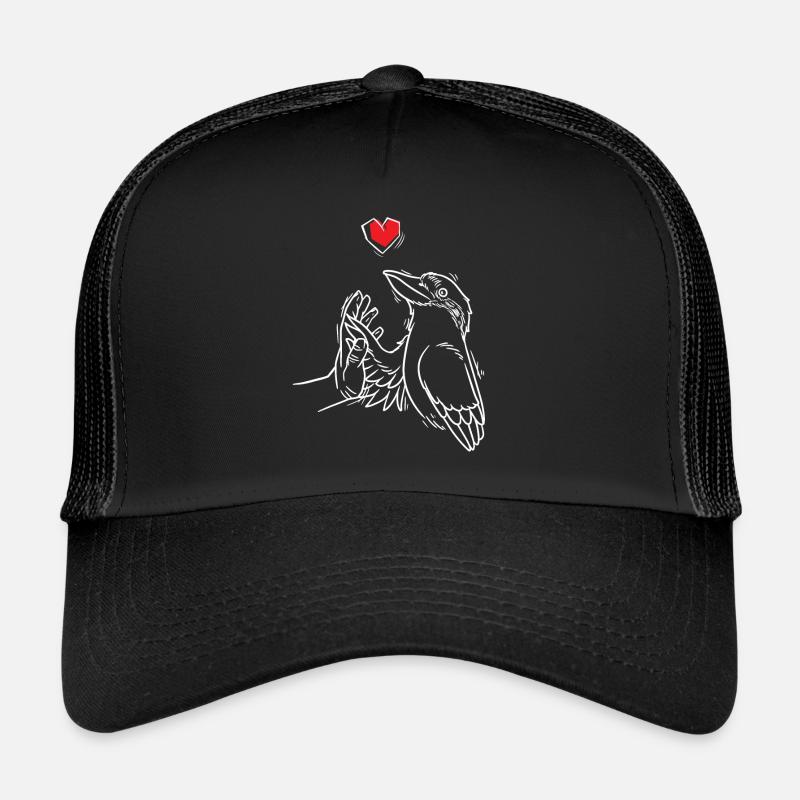 Rire Hans Vogel Jägerliest à la main Casquette trucker 