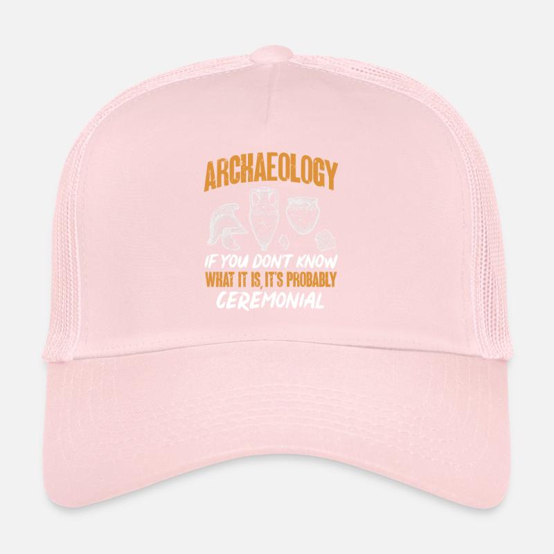 Archaeology Gift Archaeologist Trucker Cap