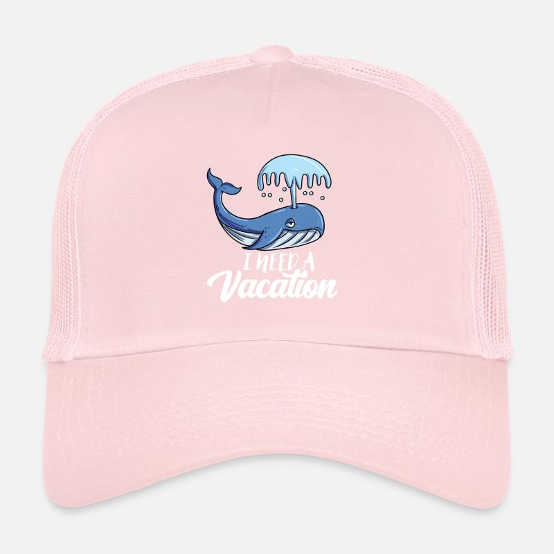 Blue whale Trucker Cap