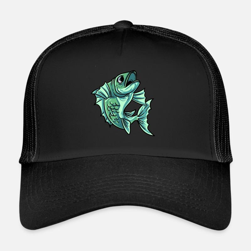 Carp Fish Trucker Cap