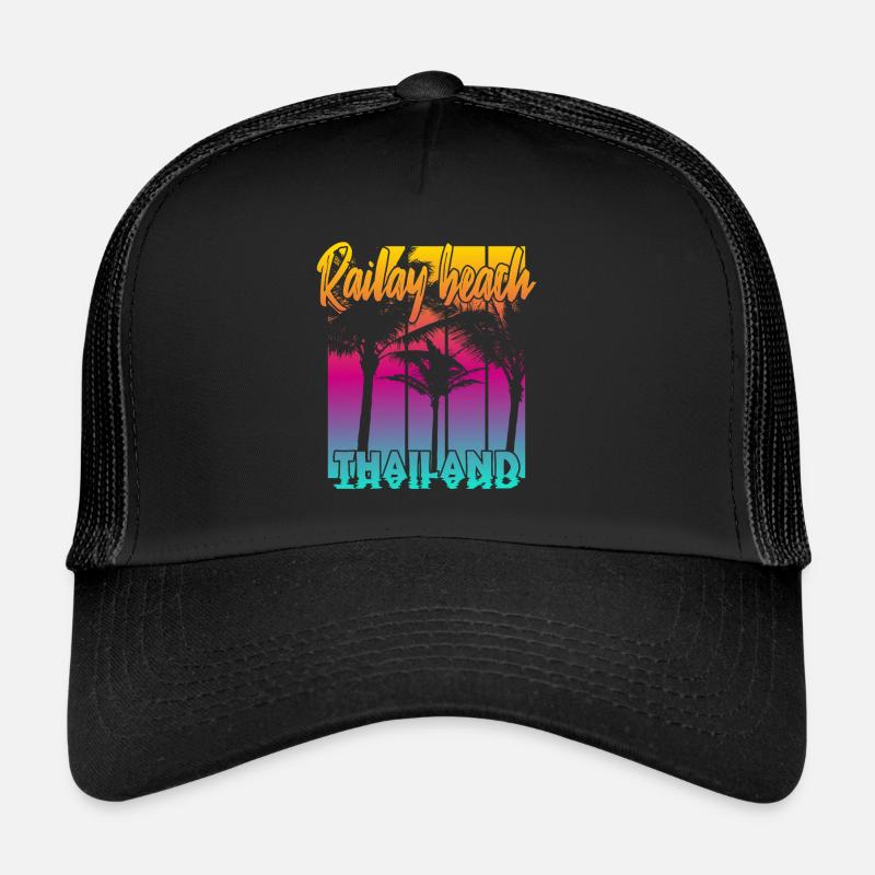 Railay Beach Thailand Trucker Cap