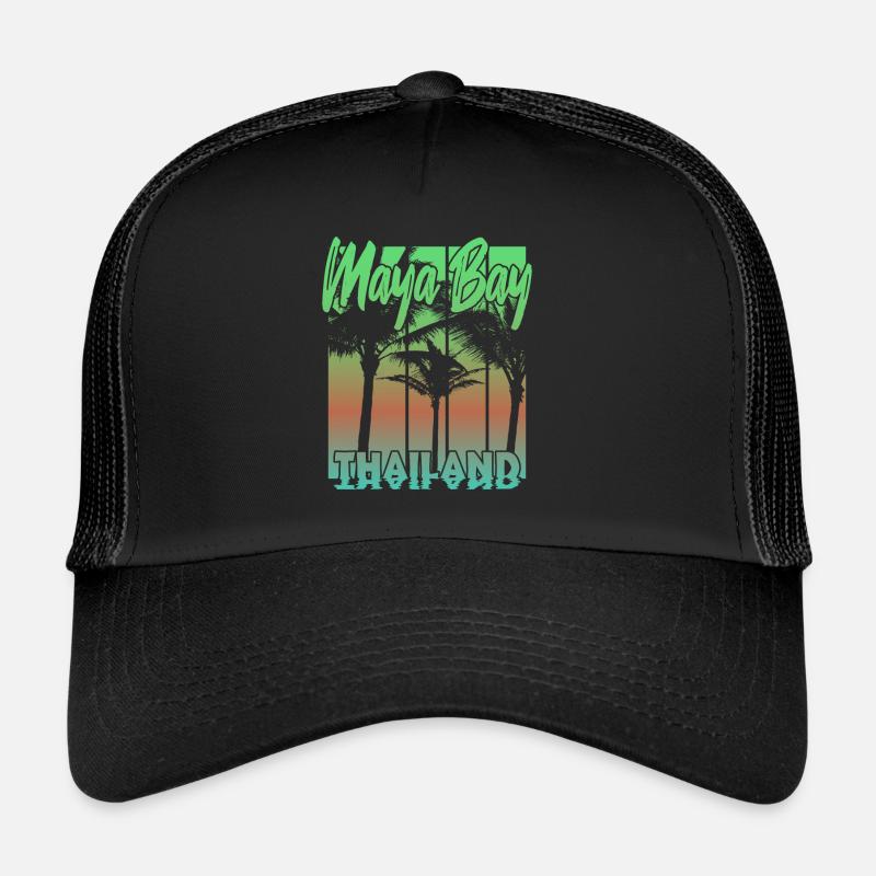 Maya Bay Thailand Trucker Cap