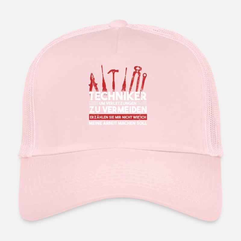 Techniker Beruf Fachmann Technik Geschenk Trucker Cap