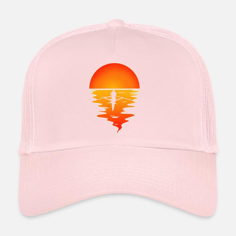 Ruderer Ruderboot Rudern Trucker Cap
