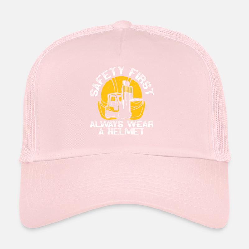 Forklift Operator Job Profession Warehouse Worker Trucker Cap