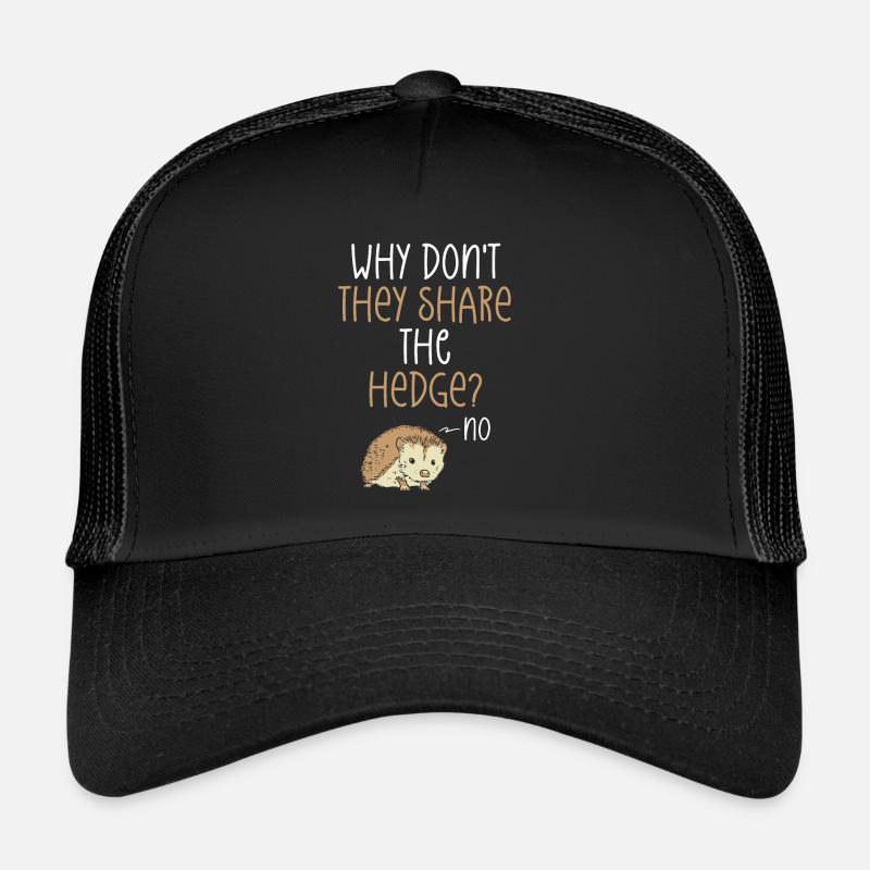 Pourquoi ne partagez-vous pas la couverture? Casquette trucker 