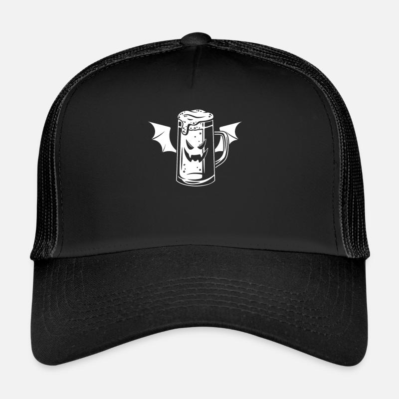 Halloween Vampire Beer I Halloween Beer Vampire Trucker Cap