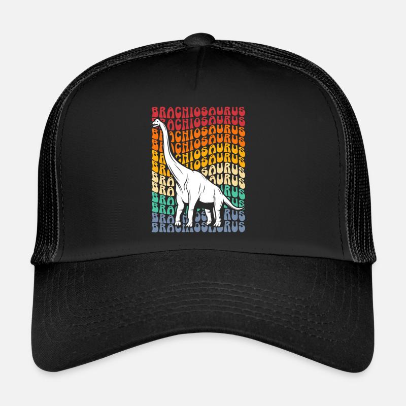 Brachiousaurus Dinosaurier Zukunft Paläontologe Dino Trucker Cap
