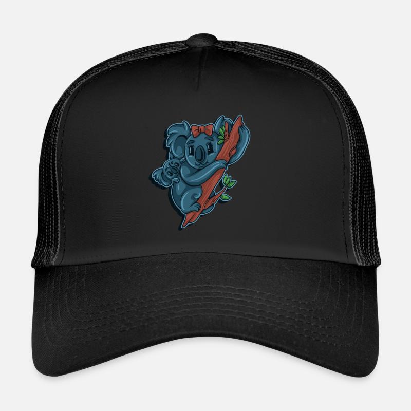 Koala Bear Animal Gift Zoo Sleeping Marsupial Trucker Cap