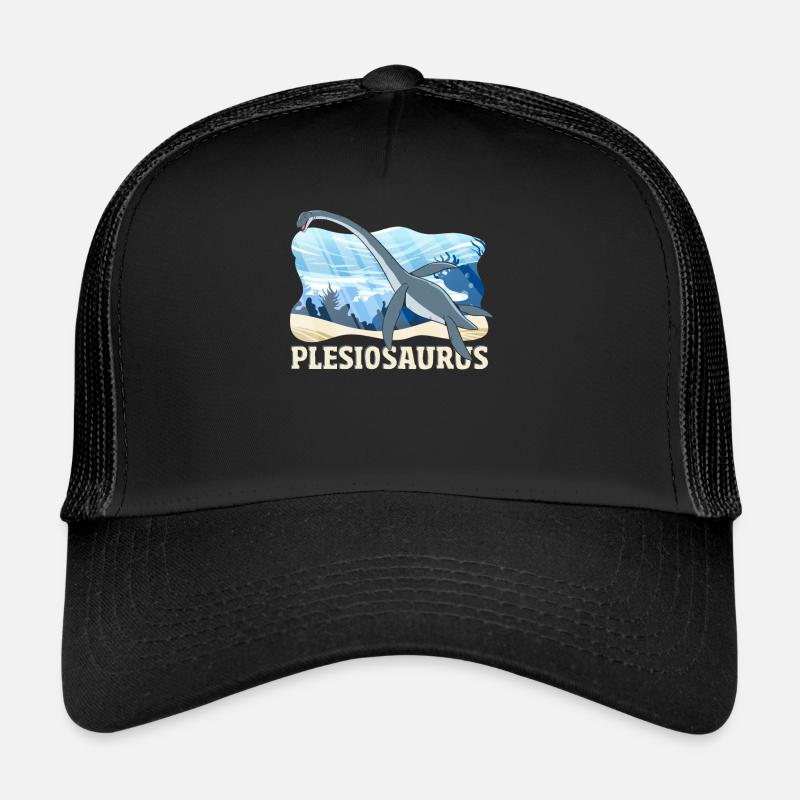 Plesiosaurus Dinosaur Trucker Cap