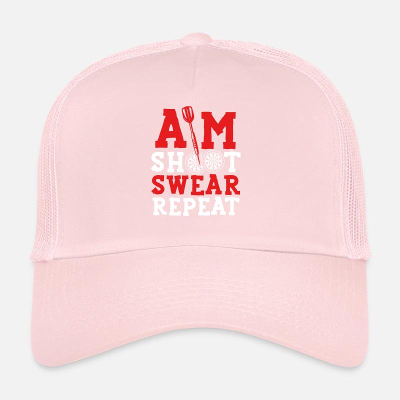 Tir à la cible, jurons, répétition Casquette trucker 