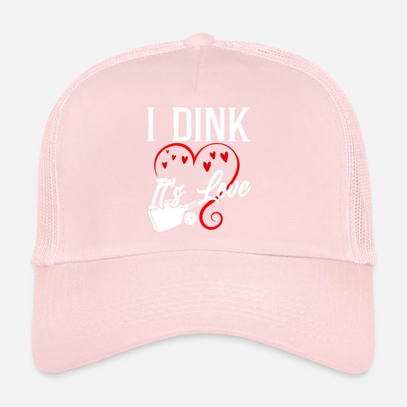 Pickleball Pun Coeur Valentines Casquette trucker 