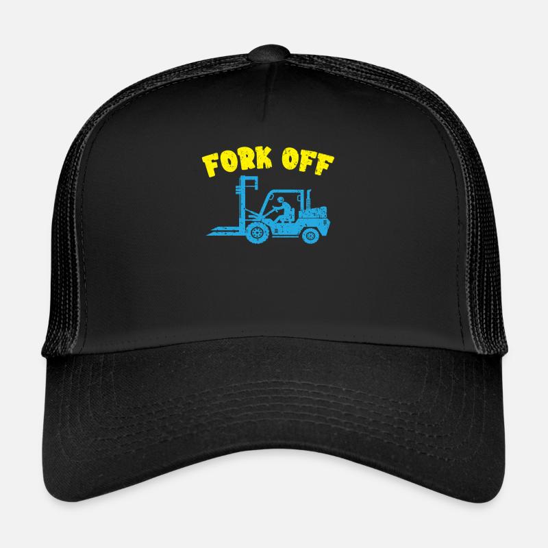 Gabelstaplerbediener Job Lagerarbeiter Trucker Cap