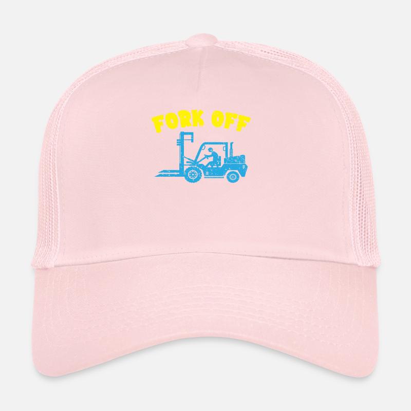 Fork Off Forklift Opérateur Job Warehouse Worker Casquette trucker 