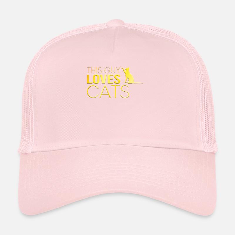 Type Cat Saying Trucker Cap