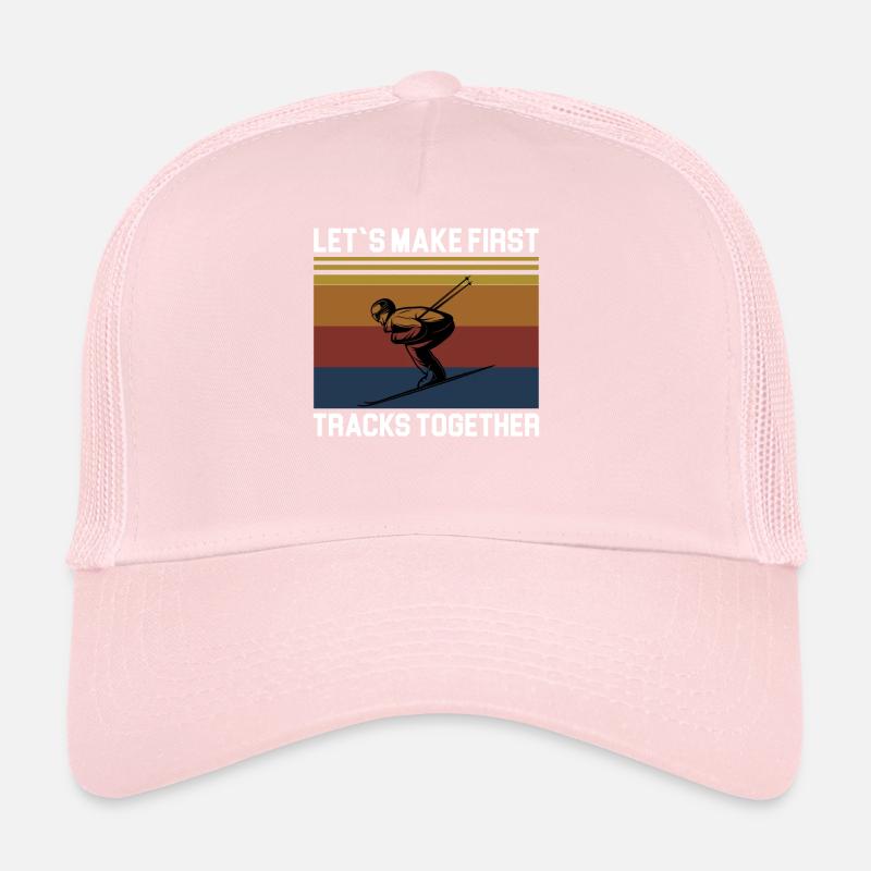 Faisons les premières traces ensemble Casquette trucker 