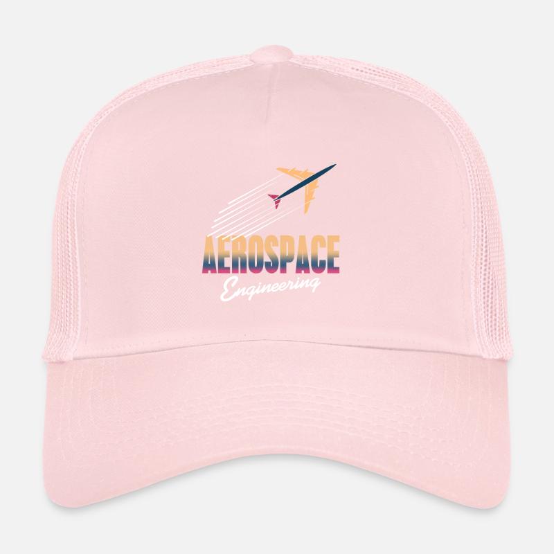 Retro Aerospace Engineering Awesome Cool Present Trucker Cap