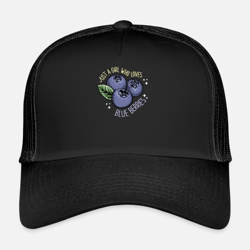 Myrtille Myrtille Arbuste Forêt Forêt Fruit Casquette trucker 