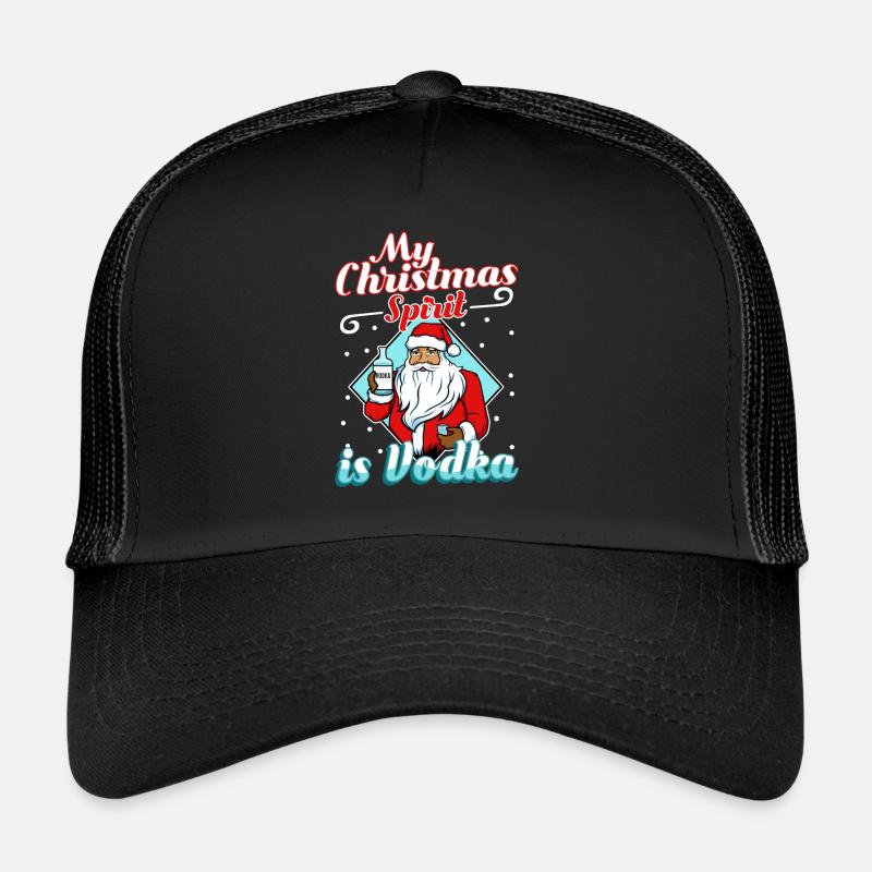 Mon de Noël est la vodka Casquette trucker 