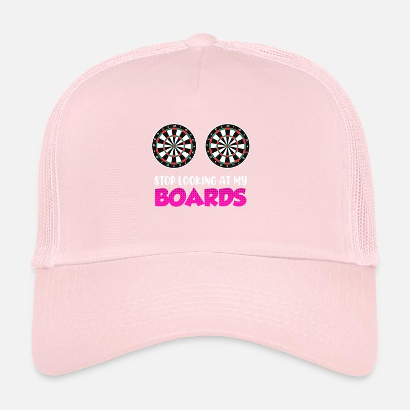 Stop Looking at my Boards! Darts player Trucker Cap