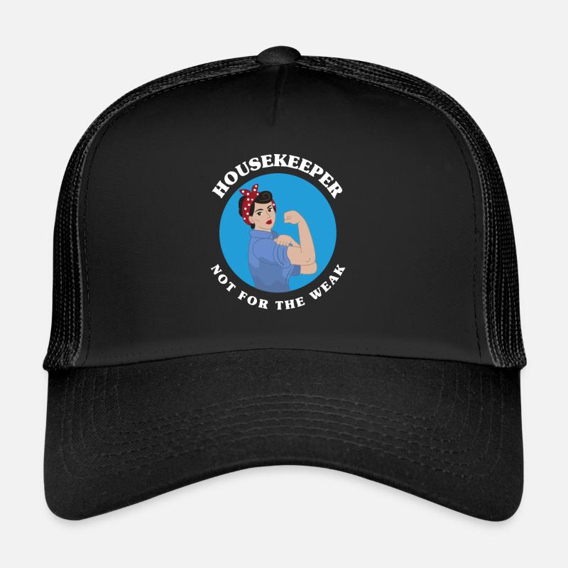 Housekeeper Cleaning Lady Stark Trucker Cap