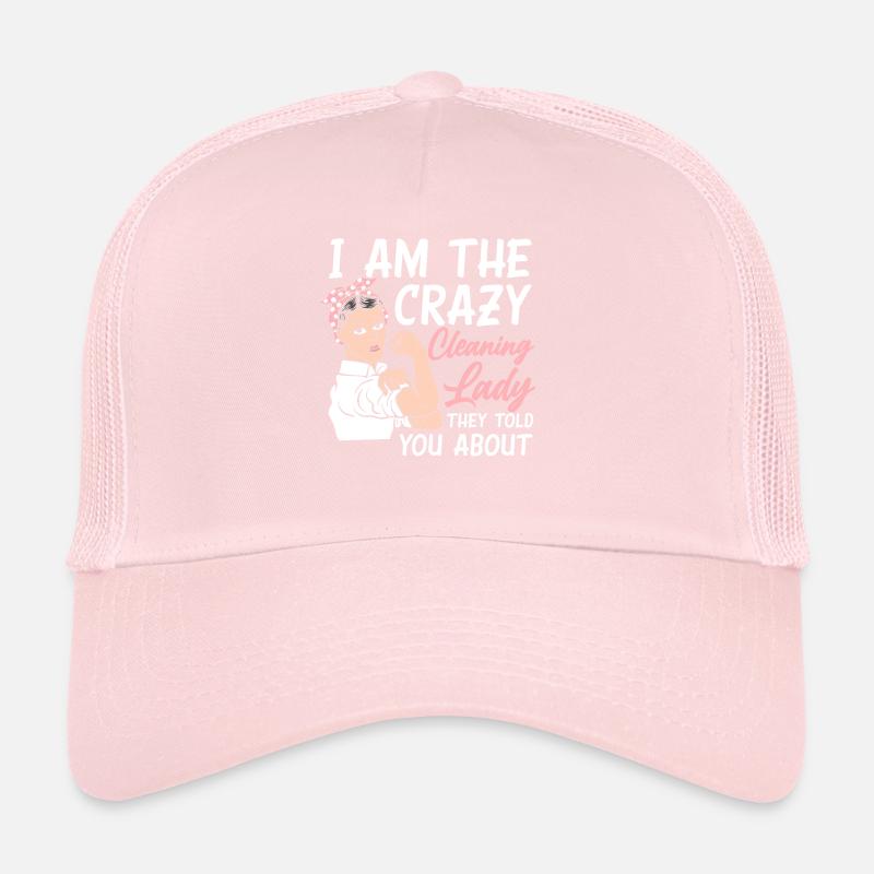 Femme de ménage folle Casquette trucker 