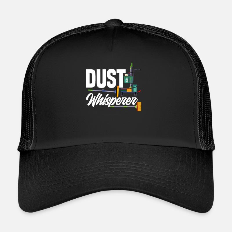 School Janitor Dust Whisperer Trucker Cap