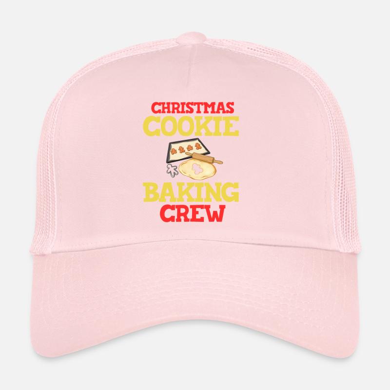 Christmas Baking Cookies Cookies Gingerbread Trucker Cap