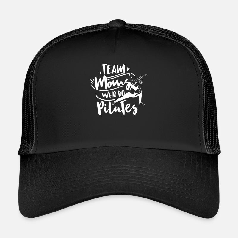 Team Mütter Die Pilates Machen Mama Mami Mutter Trucker Cap
