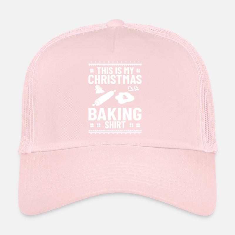 Weihnachten Backen Plätzchen Kekse Lebkuchen Trucker Cap