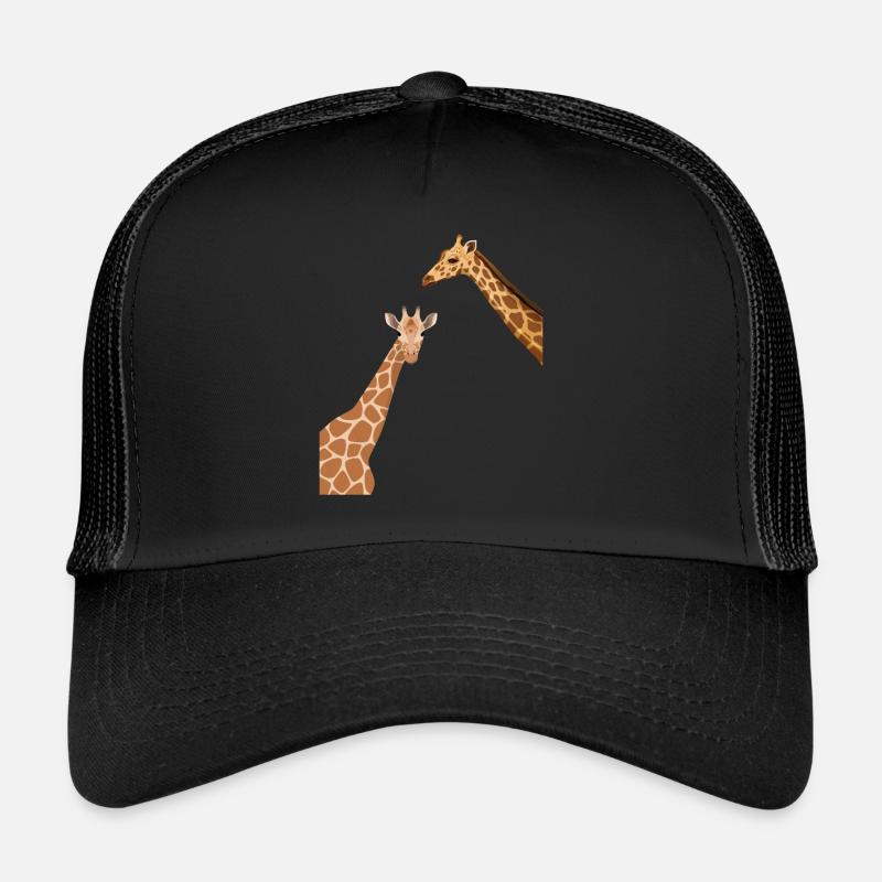 Giraffe Lover Zoo Giraffes Trucker Cap