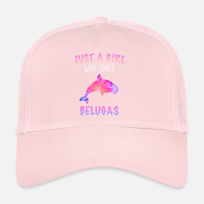 Bélugas Océan Bélugas Baleines Casquette trucker 