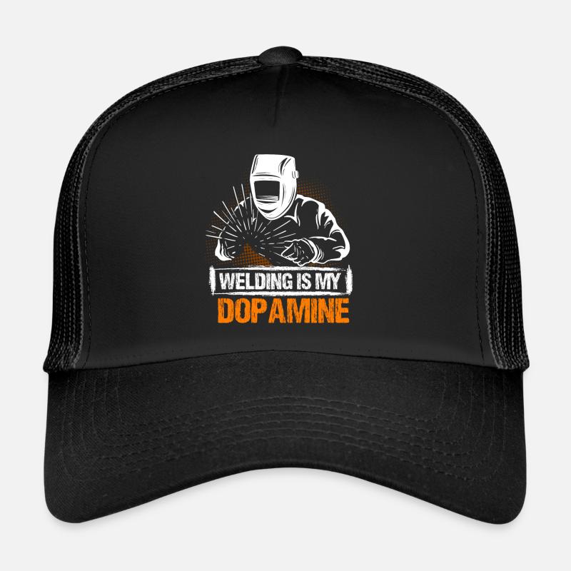 Welding is my dopamine funnier Trucker Cap