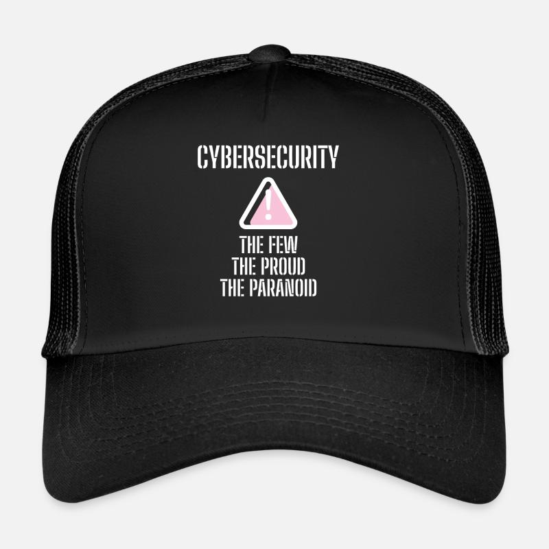 Cybersécurité - Informaticiens en sécurité des TI Casquette trucker 