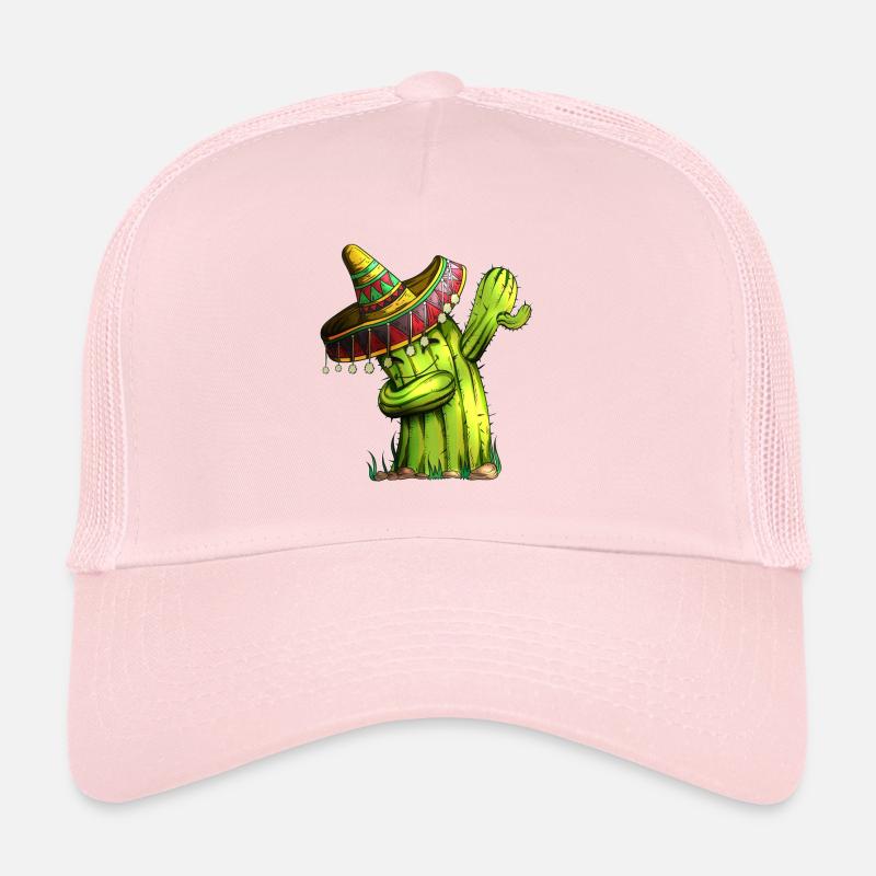 Vacances Mexique Cinco de Mayo Cactus Costume Dab Casquette trucker 