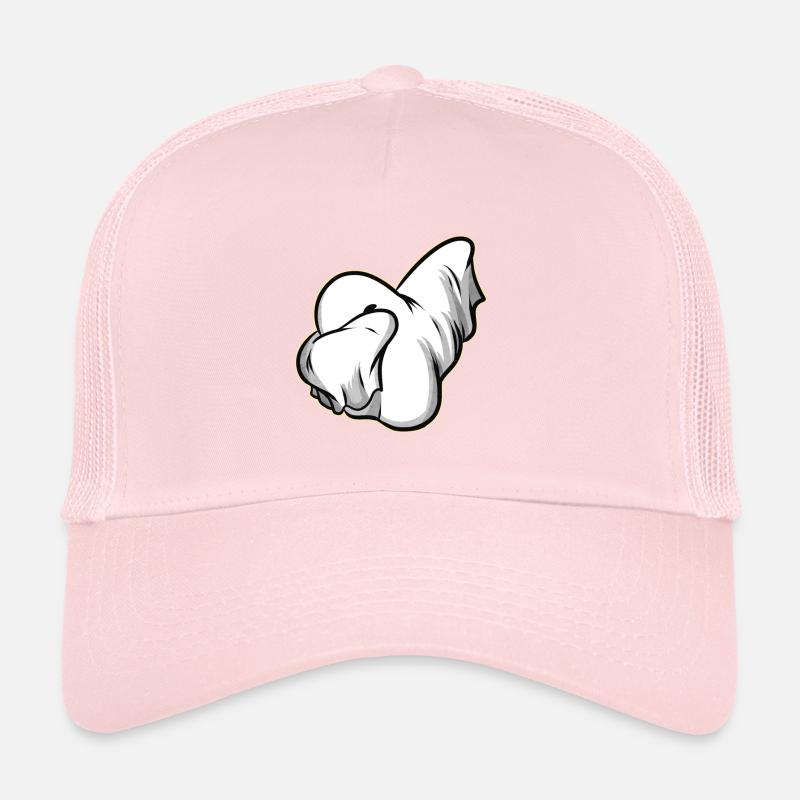 Dabbing Ghost à Halloween Casquette trucker 