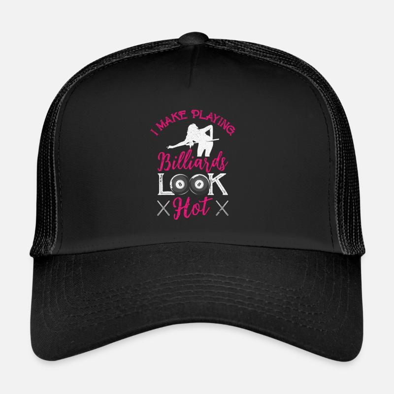 Pocketologist Billard Pool Billard 8 Weiblicher Trucker Cap