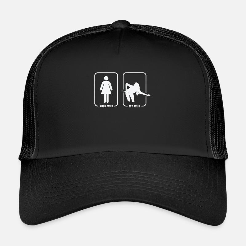 Pocketologist Billard Pool Billard 8 Weibliche Trucker Cap