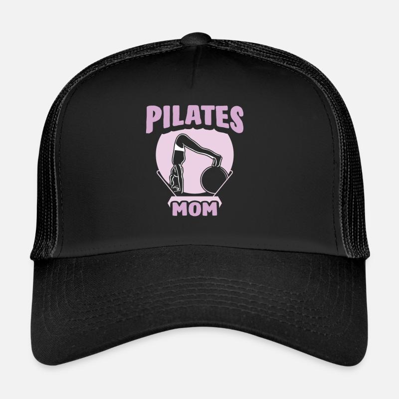 Pilates Maman Mère Amant Maman Casquette trucker 