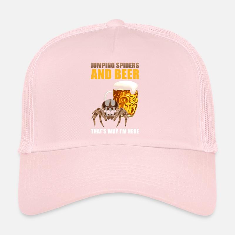 Springspinne Spruch Trucker Cap
