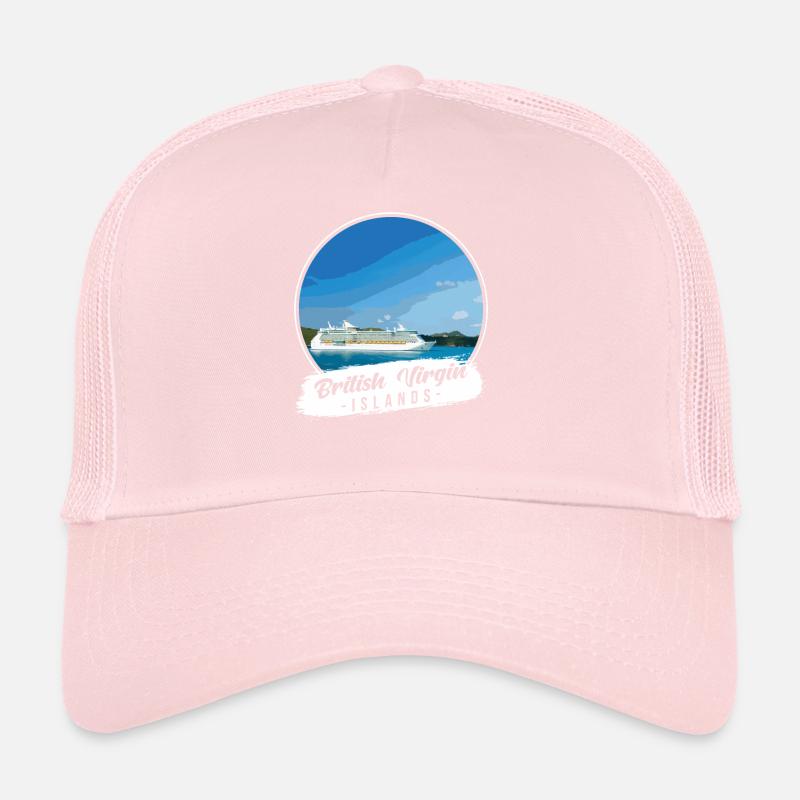 Souvenir des îles Vierges britanniques Casquette trucker 