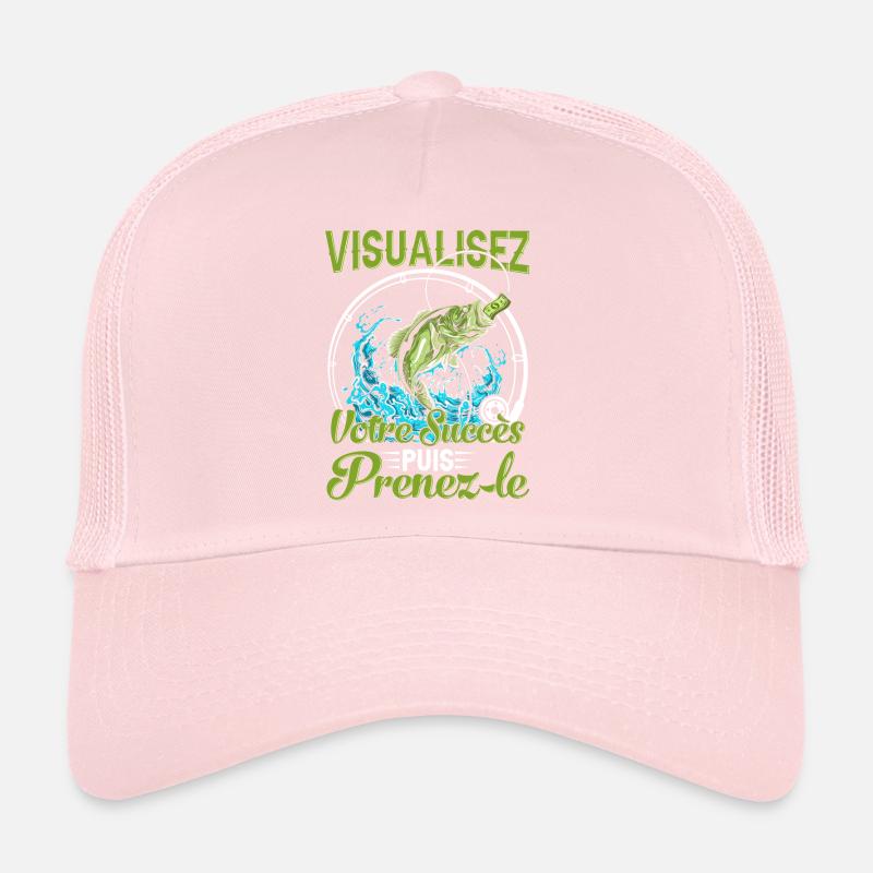 Visualisez votre succès puis prenez le - Poisson Casquette trucker 