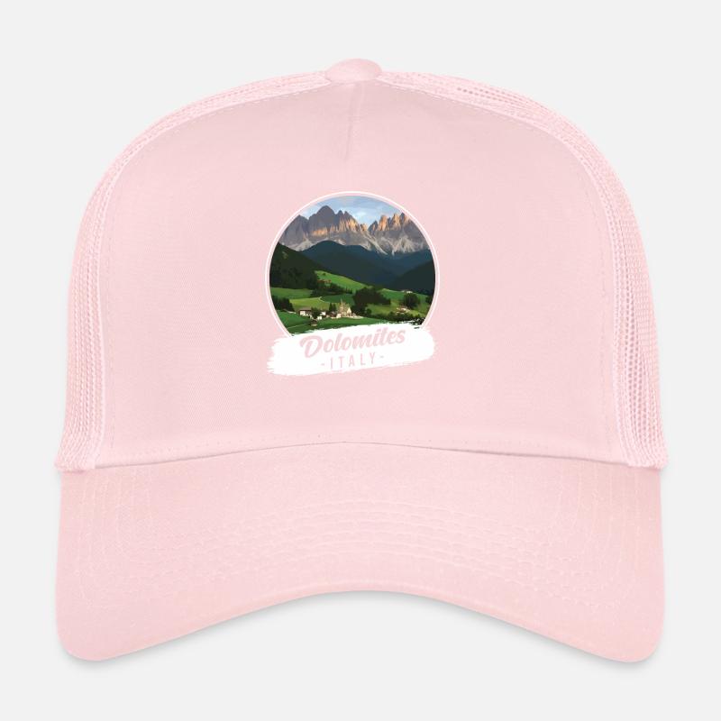 Dolomites Italie Souvenir Casquette trucker 
