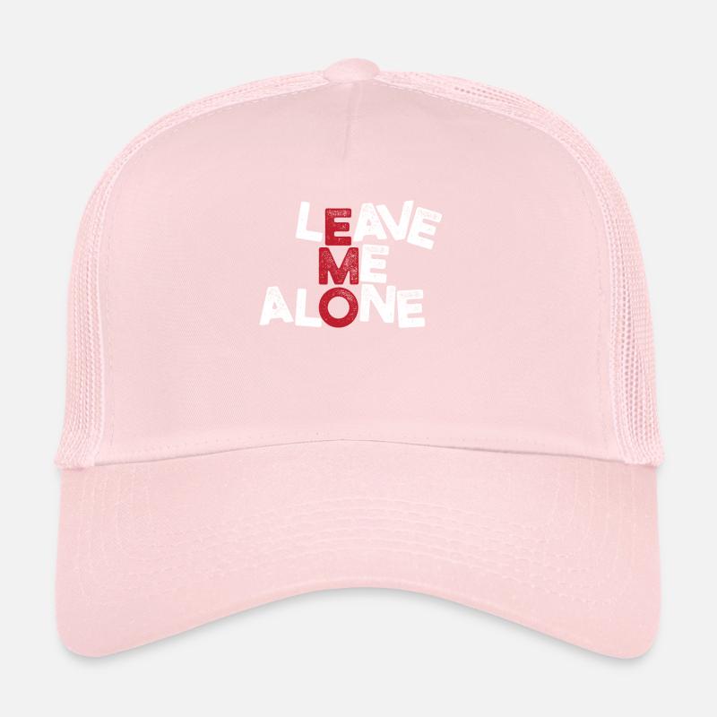 Lass mich | in Ruhe Emo Kleidung | Emocore-| Emo Musik Trucker Cap