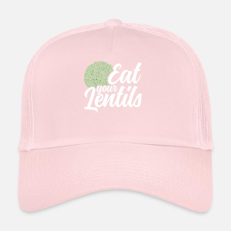 Iss Deine Linsen Essen Linsensuppe Linse Trucker Cap
