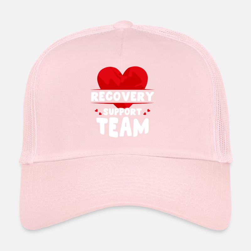 Équipe pour soutenir la récupération Casquette trucker 