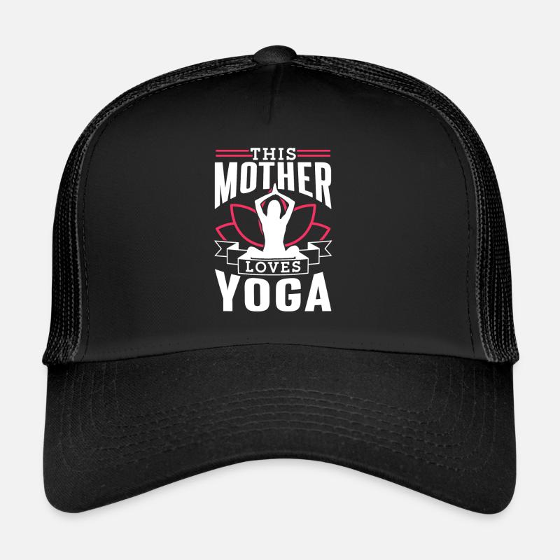 Diese Mutter Liebt Yoga Mama Hobby Mami Trucker Cap